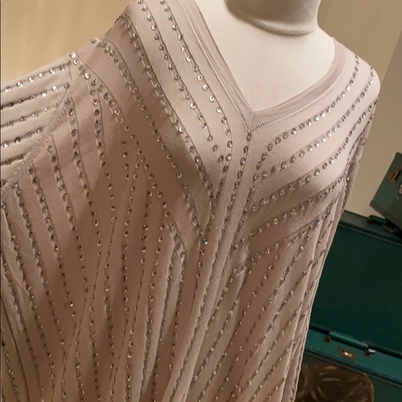 Cotten sequence sweater dress - Picture 2 of 8